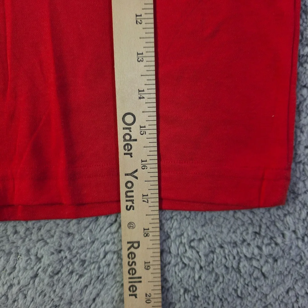 Vintage Sassy Attitude Kids Red Plaid Trim Pocket T-Shirt Size 7-8 Made in USA